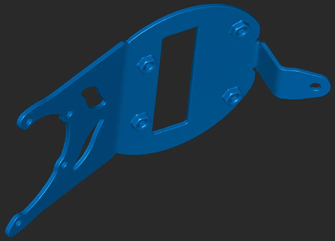 Skan 3D uchwytu montażowego